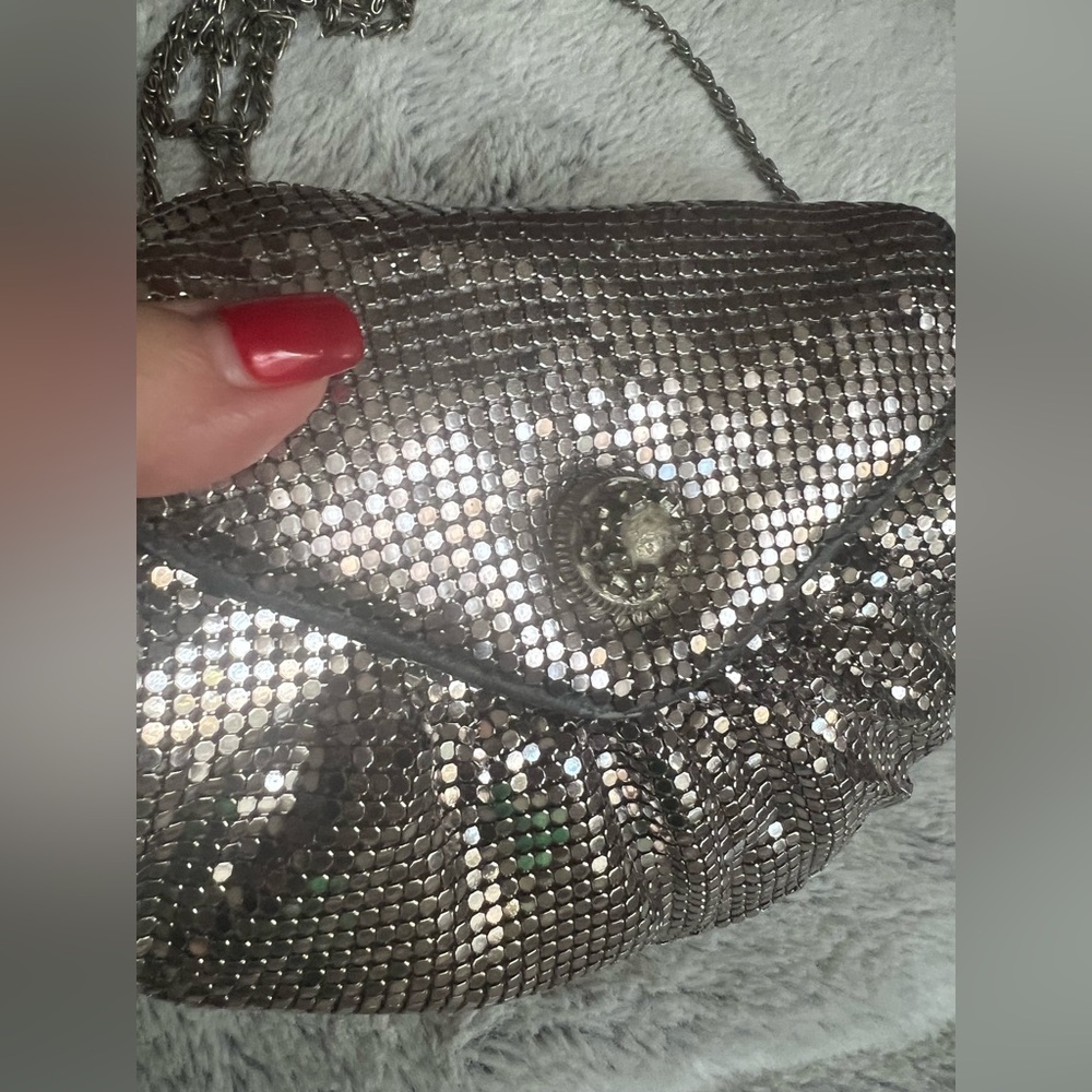 Silver Sequin Women's Bag